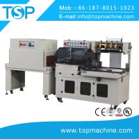 Automatic L seal type industrial shrink wrap system for cardboard