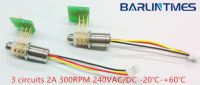 separate slip ring of 3 circuits 300 RPM for medical machine, CCTV, robot from Barlin Times