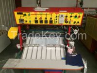 Machine for producing PA/PE barrier vacuum bags (pouches)