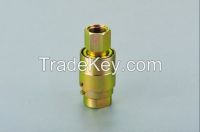 brass dot connect fitting push in fitting