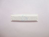 58KHz white anti-theft tag eas am soft label magnetic retail security labels for shopping mall