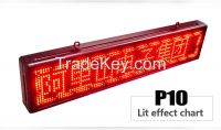 outdoor p6 DIP led advertising full color display sign