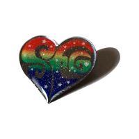 heart lapel pin