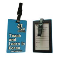 pvc luggage tag