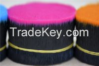 brush hair , nylon hair and false hair material(*****)