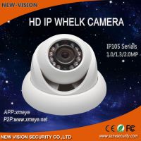 Vandalproof  HD 720P IR night vision P2P OEM Network  POE ONVIF IP camera