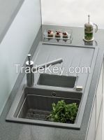 Ukinox Glass and Granite Kitchen Sinks