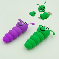 PVC Caterpillars Cartoon character OTG USB flash drive