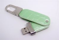 Top Grade Hot Selling Cap Style Leather USB Flash Stick