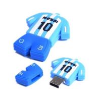3d custom promotion basketball Messi uniform usb flash drive