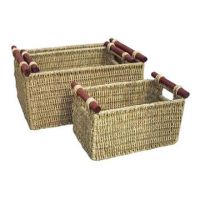 Sell sea grass basket, straw basket