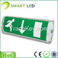 rechargeable green led exit sign