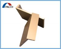 V-shaped Groove Right Angle Folded Aluminum Honeycomb Panel