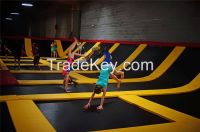 gymnastic square trampoline park large trampoline with EXW price