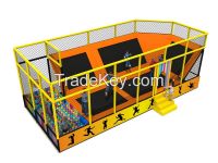 cheap kids indoor bungee jumping trampoline for home mini trampoline