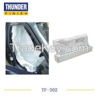 Automotive refinishing Disposable PE Plastic Car Front Seat Cover Roll