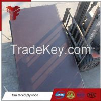 18mm film faced plywood marine plywood(brown color)