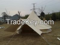5M outdoor camping canvas bell tent