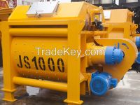 JS1000 Twin shaft horizental concrete mixer