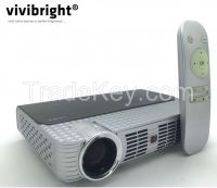 simplebeamer GP5W 3D led Projector 1800 lumens with Android 4.44 OS, wifi Smart projector Bluetooth exceed mini projector