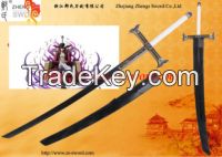 Cosplay anime & cartoon sword One Piece eagle eyes Mihawk black sword