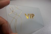 New VIP Transparent Card Design