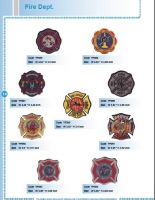 Fire Department Embroidery Patches