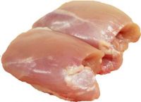 High Quality Frozen halal boneless chicken leg s/o; s/l