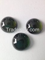 Green Tourmaline Round Cab  3 PC Layout