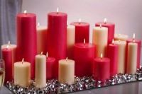 Pillar Candles/ variety of sizes, and colors, Styles, Fragrances ETC