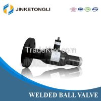 Single Flanged Stainless Steel Welded Ball Valve