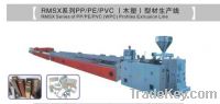 Sell WPC wood plastic composite profile extrusion line