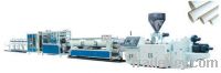 Sell PVC single & double pipe extruder line