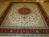 antique silk carpet / persian carpet kashan / Yamei carpet Factory supply