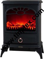 High quality LED light freestanding fireplace electric heater