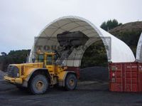 10m(33') Wide, Shipping Container Covers, Container Tents