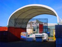 8m wide, Shipping Container Shelter, container tent, Fabric structures