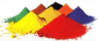 red/yellow/black/green/black pigment iron oxide