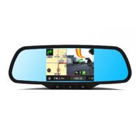 New design rearview mirror driving recorder with GPS , support Android 4.42