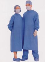 cheap disposable surgical PP hospita isolation gown (passed FDA, CE ISO13485)