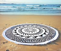 Roundie round beach towel 100% Cotton