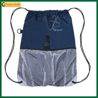 Wholesale High Quality Drawstring Mesh Sports Bag (TP-dB243)