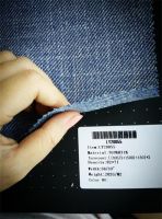 T69%R31%, Twill, Blue Grey, Novelty Yarn, antistatic , Woven Fabric for Women Coat