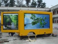 Sell Outdoor Movable 3 side truck led display