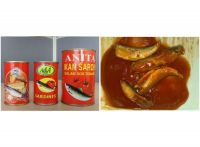 Canned Sardine Fish Seafoods in Vegetable Oil