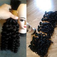 Top grade Vietnamese Double drawn curly - wavy hair