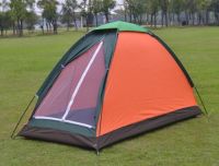 Camping tent good style waterproof single person single layer for outdoor fishing hiking mountain