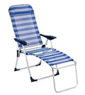 aluminum lounger metal chair for outdoor camping garden beach folding comfortable