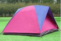 folding portable camping tent, multi-function two layer tent for camping