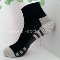 black and gray plain sports mens socks cotton socks men socks manufacturers